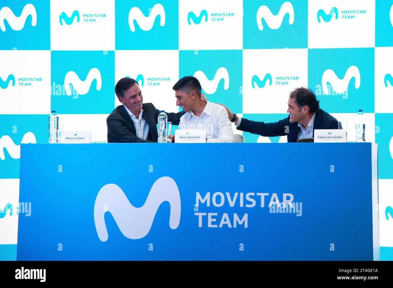 Bogota, Colombia. 30th Oct, 2023. Alfonso Gomez the CEO of Telefonica