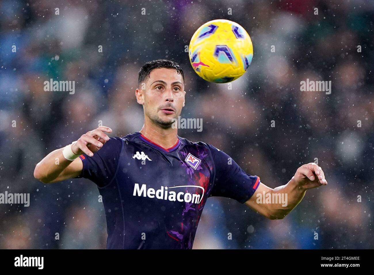 Rome, Italy. 30th Oct, 2023. Rolando Mandragora of ACF Fiorentina ...