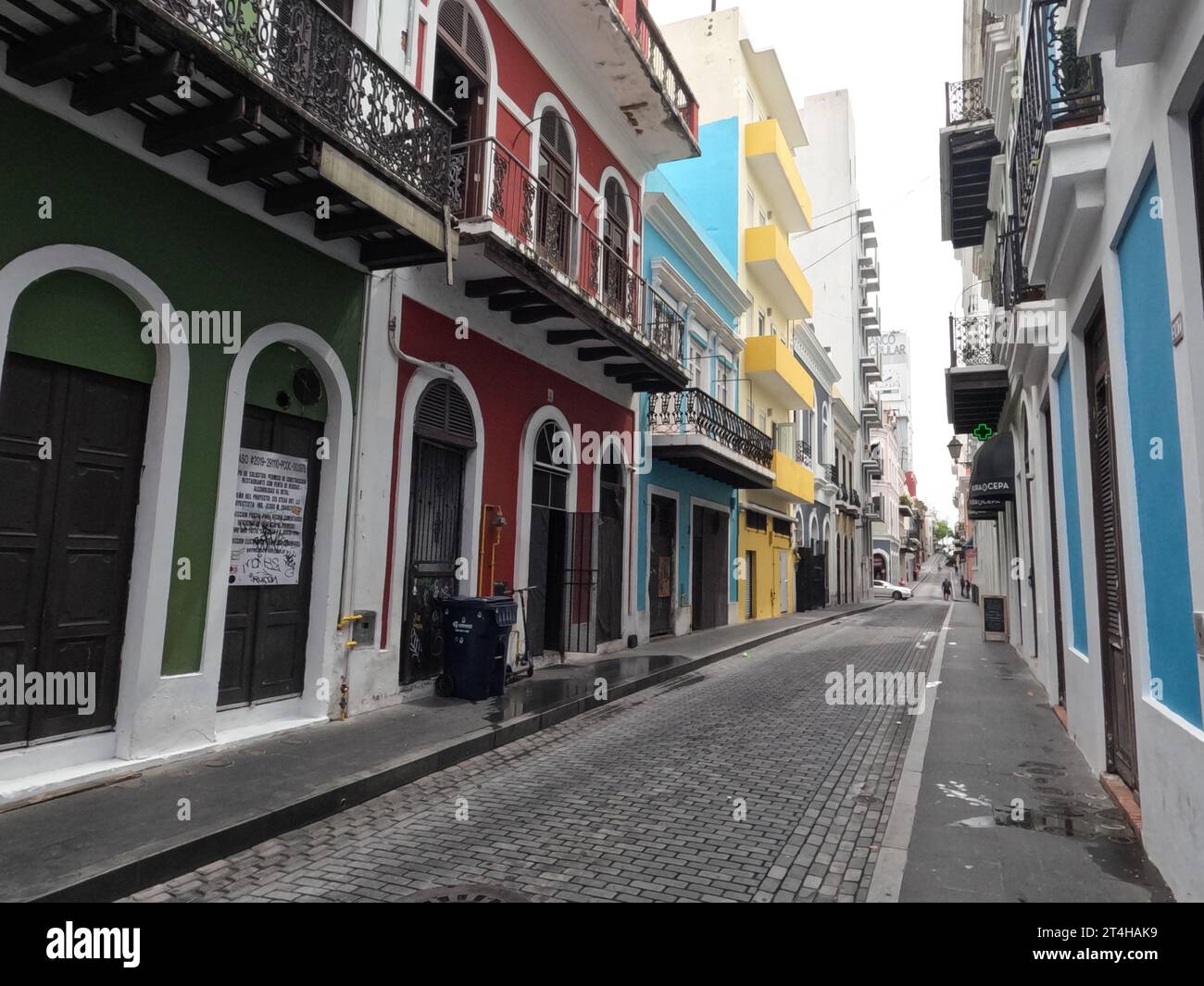 Street in old San Juan, Puerto Rico Stock Photo - Alamy