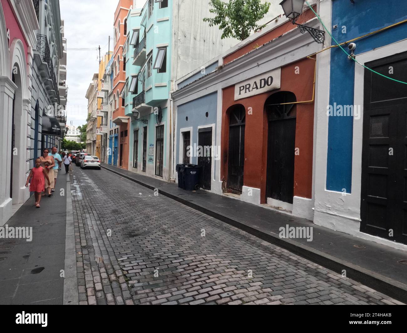 Street in old San Juan, Puerto Rico Stock Photo - Alamy