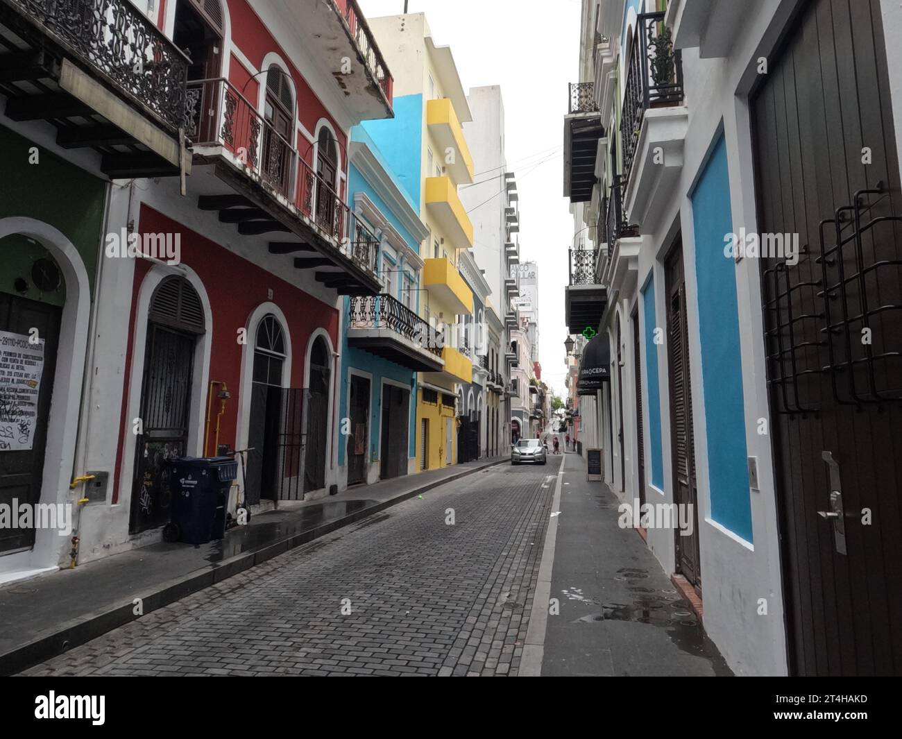 Street in old San Juan, Puerto Rico Stock Photo - Alamy