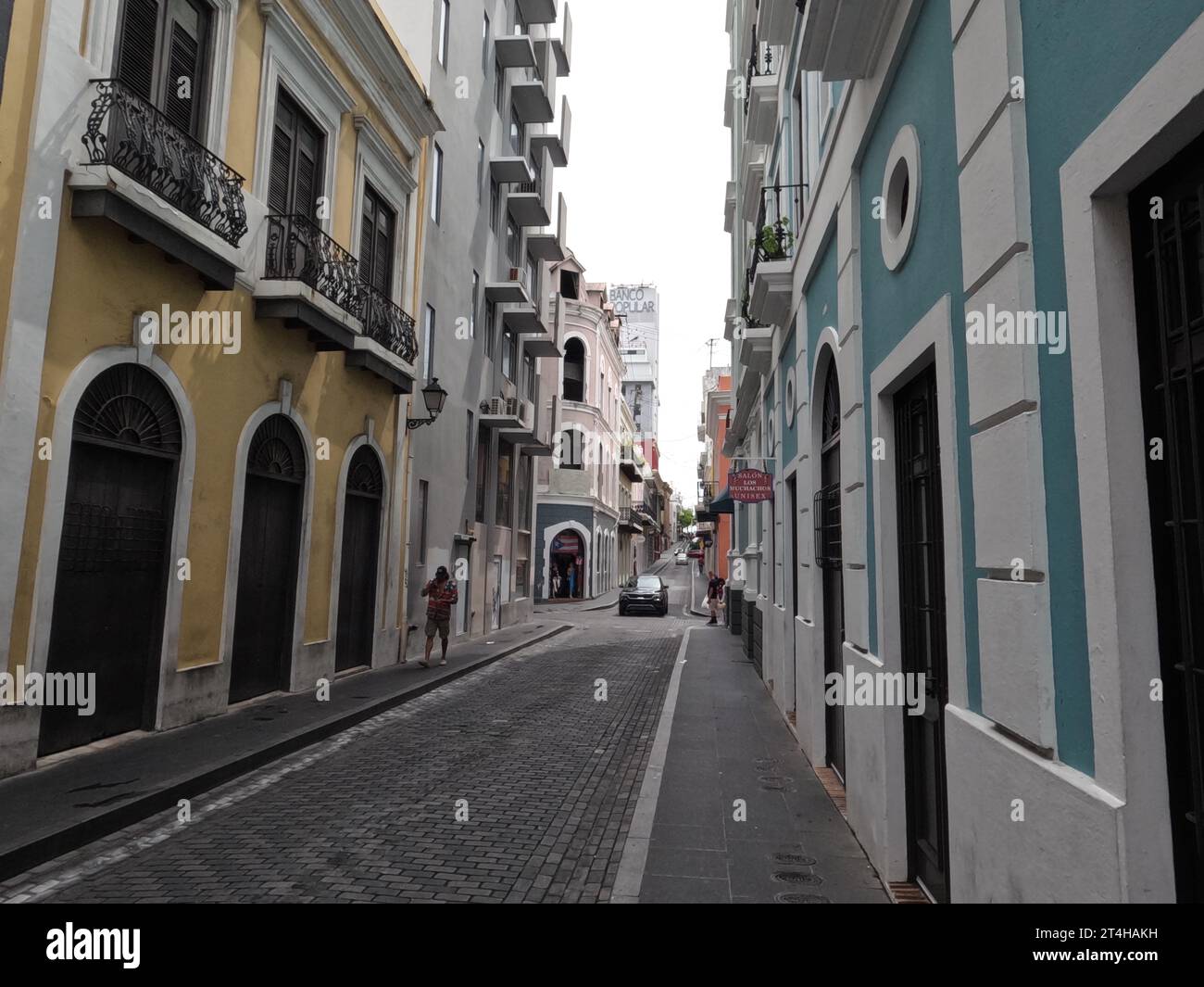 Street in old San Juan, Puerto Rico Stock Photo - Alamy