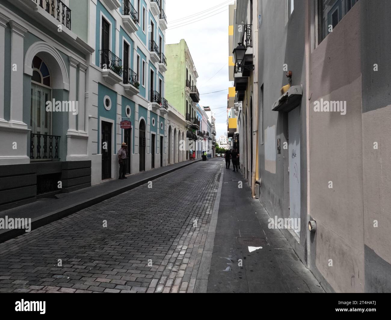 Street in old San Juan, Puerto Rico Stock Photo - Alamy