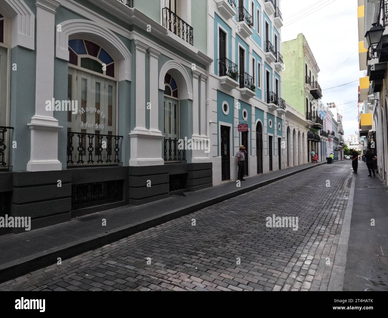 Street in old San Juan, Puerto Rico Stock Photo - Alamy