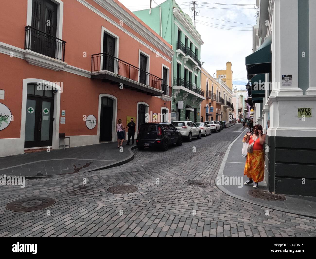 Street in old San Juan, Puerto Rico Stock Photo - Alamy
