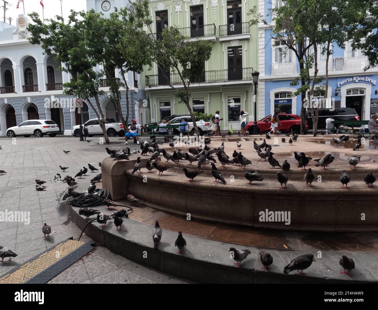 Street in old San Juan, Puerto Rico Stock Photo - Alamy