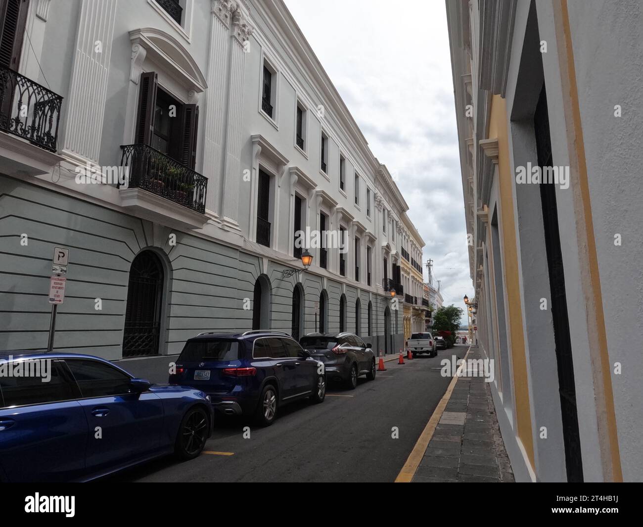Street in old San Juan, Puerto Rico Stock Photo - Alamy