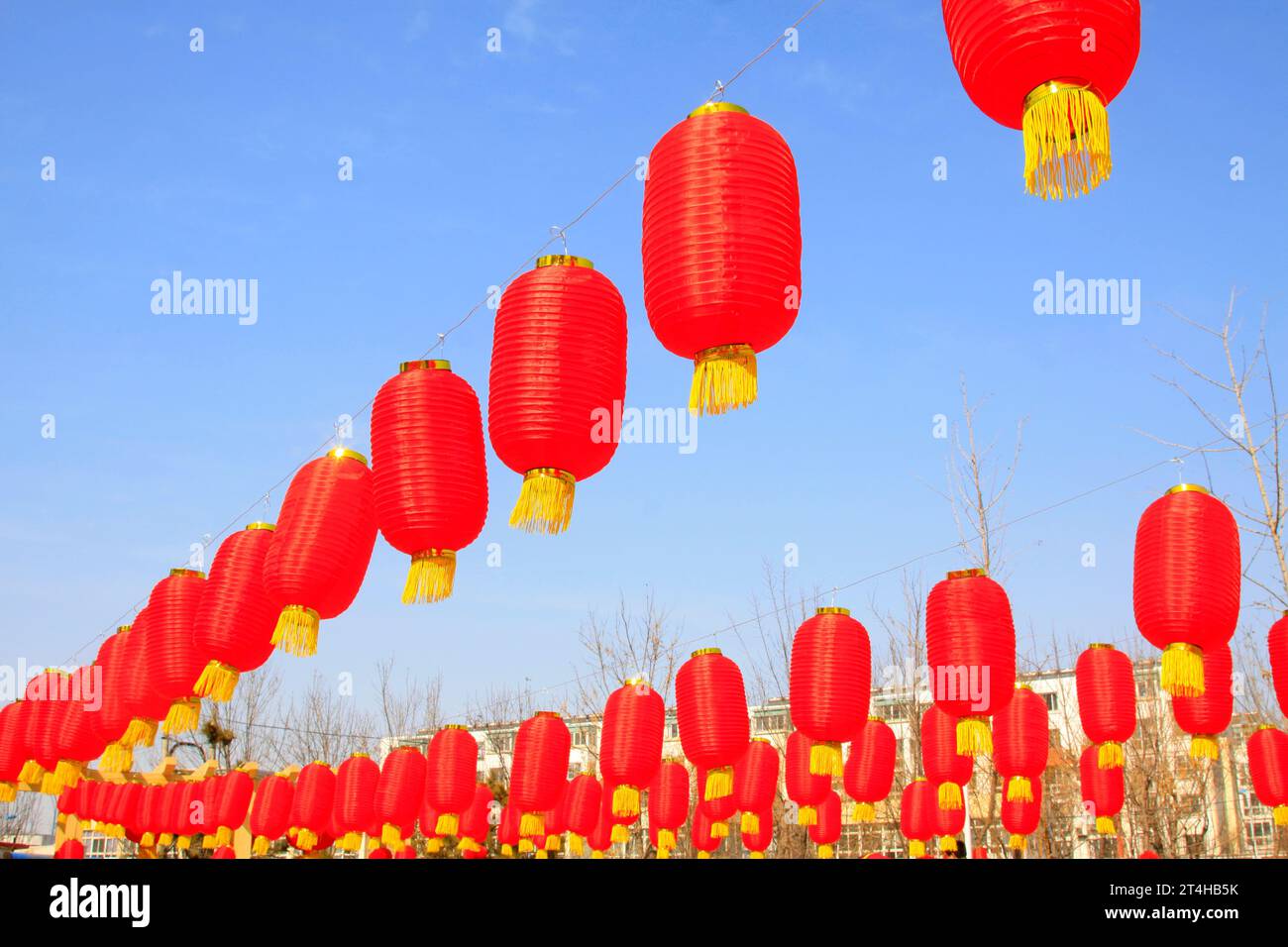 String of chinese lanterns hi-res stock photography and images - Alamy