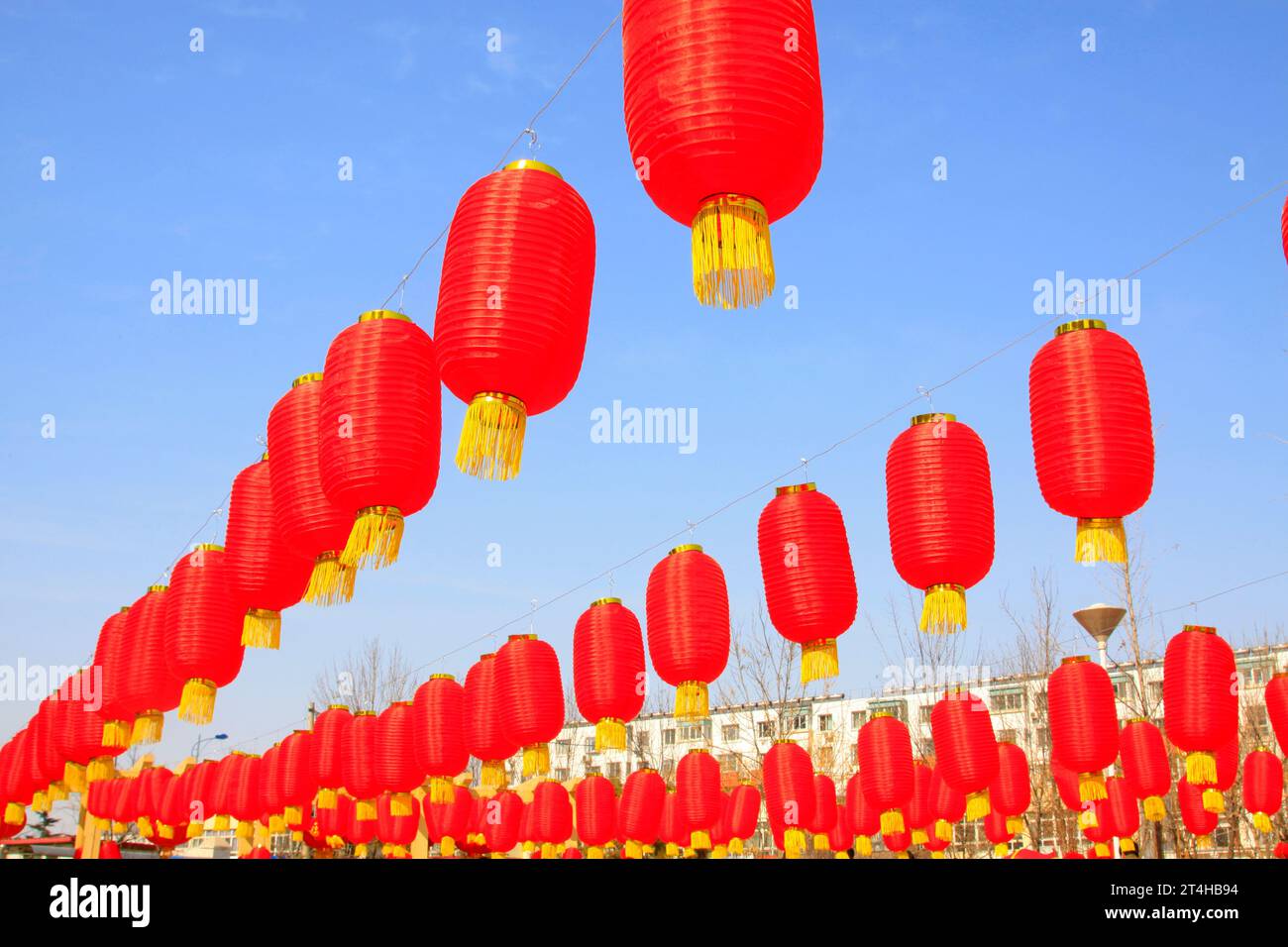 String of chinese lanterns hi-res stock photography and images - Alamy
