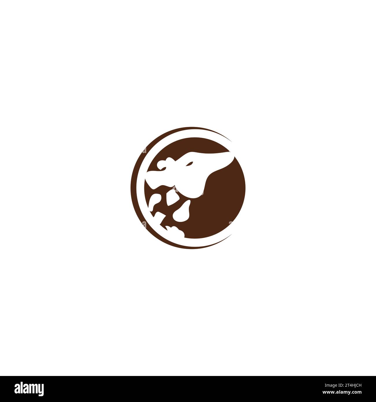 Giraffes head logo Royalty Free Vector Image Stock Vector Image & Art