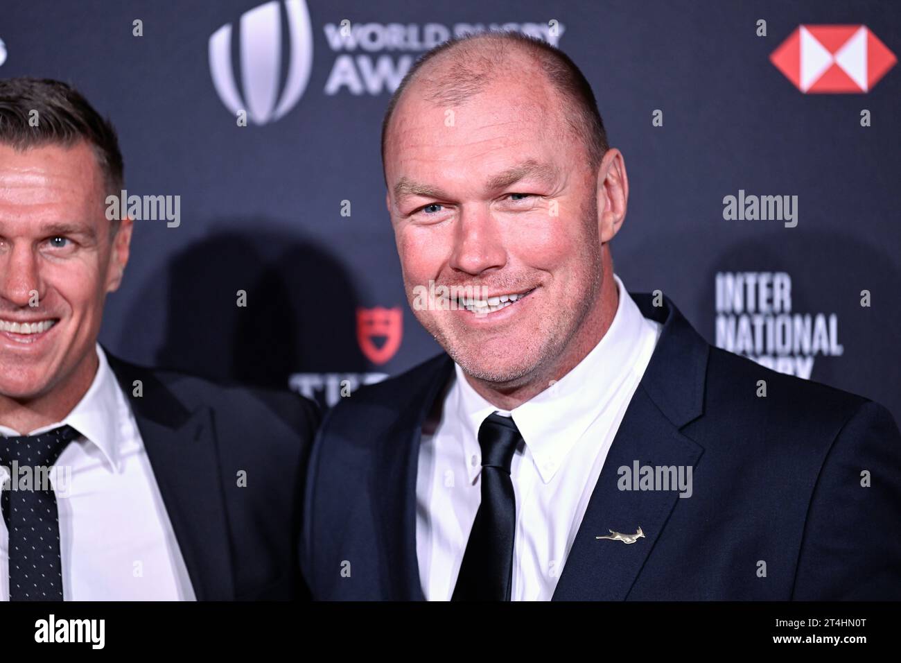 Paris, France. 29th Oct, 2023. Schalk Burger during the World Rugby Awards at Opera Garnier on October 29, 2023 in Paris, France. Credit: Victor Joly/Alamy Live News Stock Photo