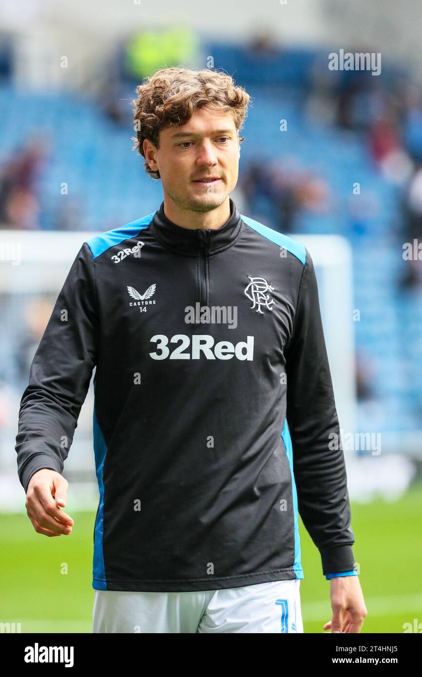 SAM LAMMERS, professional footballer, playing for Rangers FC, a