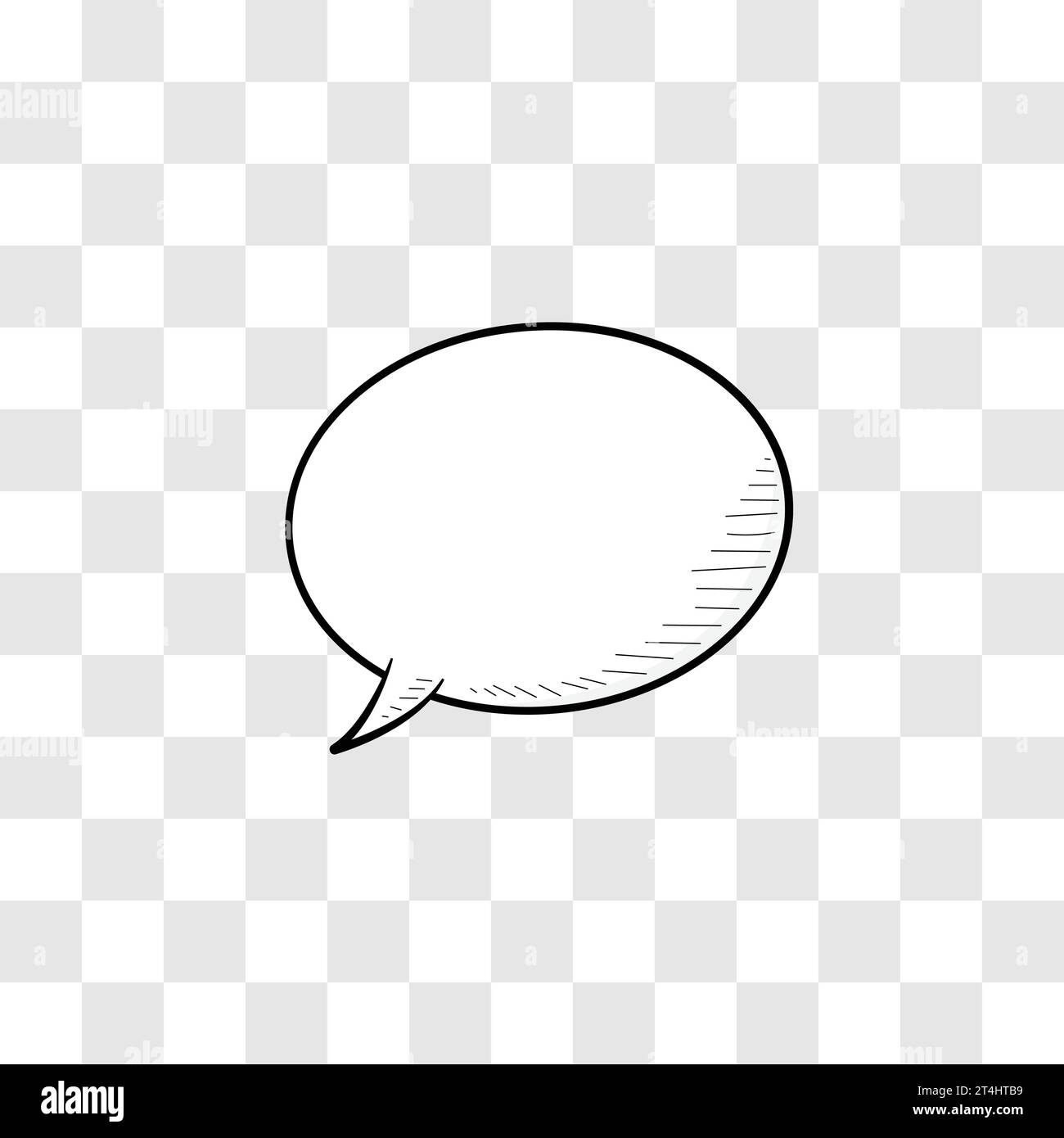 Simple dialogue box white colour Royalty Free Vector Image Stock Vector