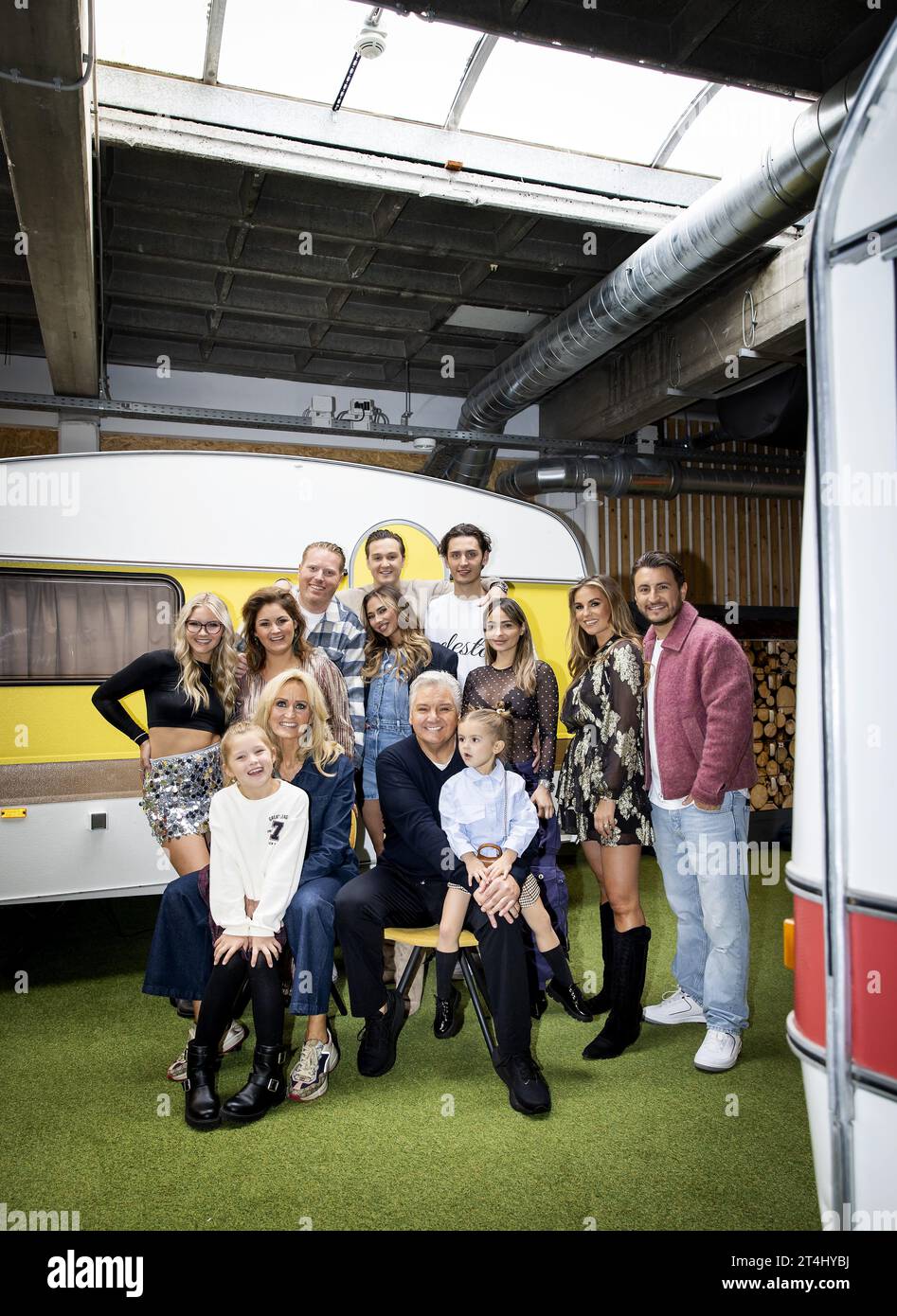 AMSTERDAM The Froger family prior to the preview of an episode of the