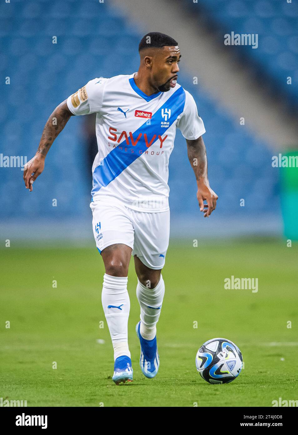 Malcom of Al-Hilal SFC during their SAFF Saudi Arabia KingÕs Cup 2023 ...