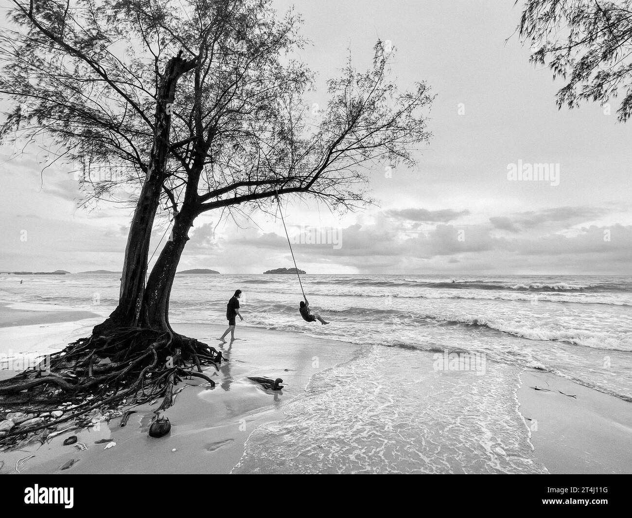 Cambodia, Sihanoukville, local beach Stock Photo - Alamy