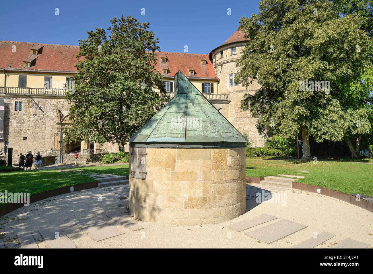 Historische Sternwarte, Schloß Hohentübingen, Tübingen, Baden-Württemberg, Deutschland *** Historical Observatory, Hohentübingen Castle, Tübingen, Baden Württemberg, Germany Credit: Imago/Alamy Live News Stock Photo