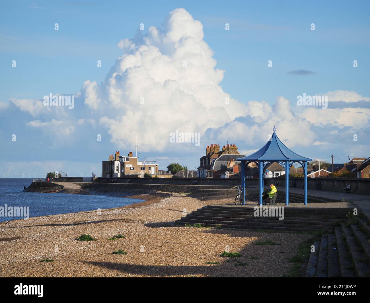 Sheerness, Kent, UK. 31st Oct, 2023. UK Weather: sunny afternoon in Sheerness, Kent - the calm before Storm Ciaran is due to hit Wednesday into Thursday. MET Office have issued Amber and Yellow warnings for wind and rain for the South East. Credit: James Bell/Alamy Live News Stock Photo