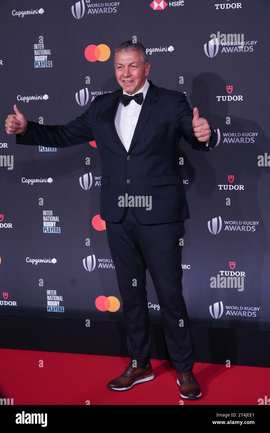 Paris, France. 29th Oct, 2023. Abdelatif Benazzi during the World Rugby Awards 2023 on October 29, 2023 at opéra Garnier in Paris, France - Photo Laurent Lairys/DPPI Credit: DPPI Media/Alamy Live News Stock Photo