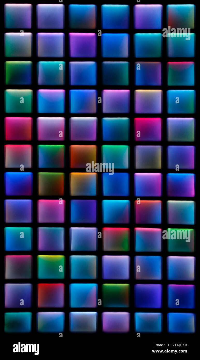 Checkerboard Glass Window