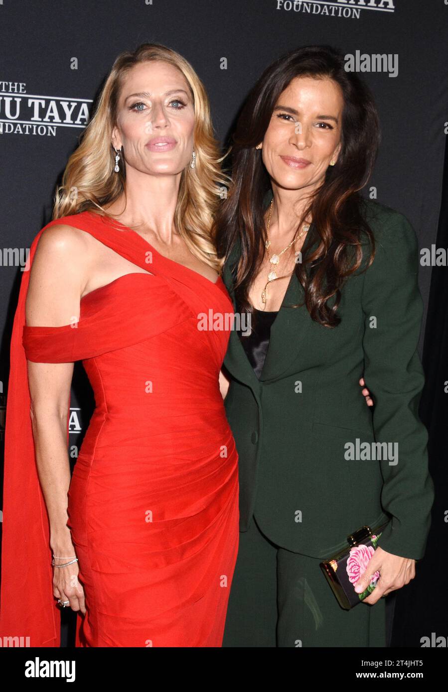 New York, NY, USA. 30th Oct, 2023. Katie Ford and Patricia Velasquez at Wayuu Taya Foundation's 20th Anniversary Gala at Urban Zen in New York City on October 30, 2023. Credit: Mpi099/Media Punch/Alamy Live News Stock Photo