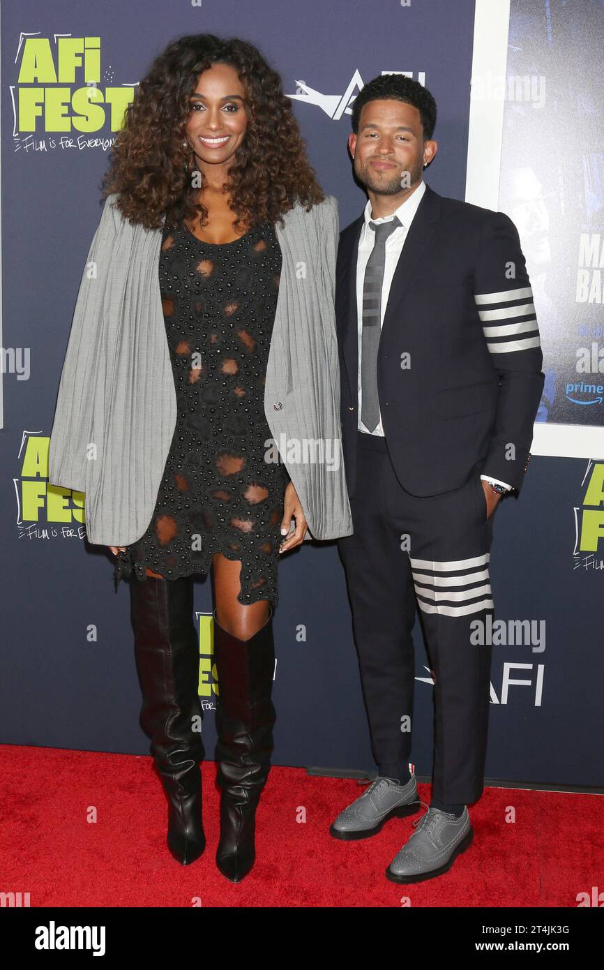 LOS ANGELES - OCT 27: Gelila Bekele, Armani Ortiz at the 2023 AFI Fest