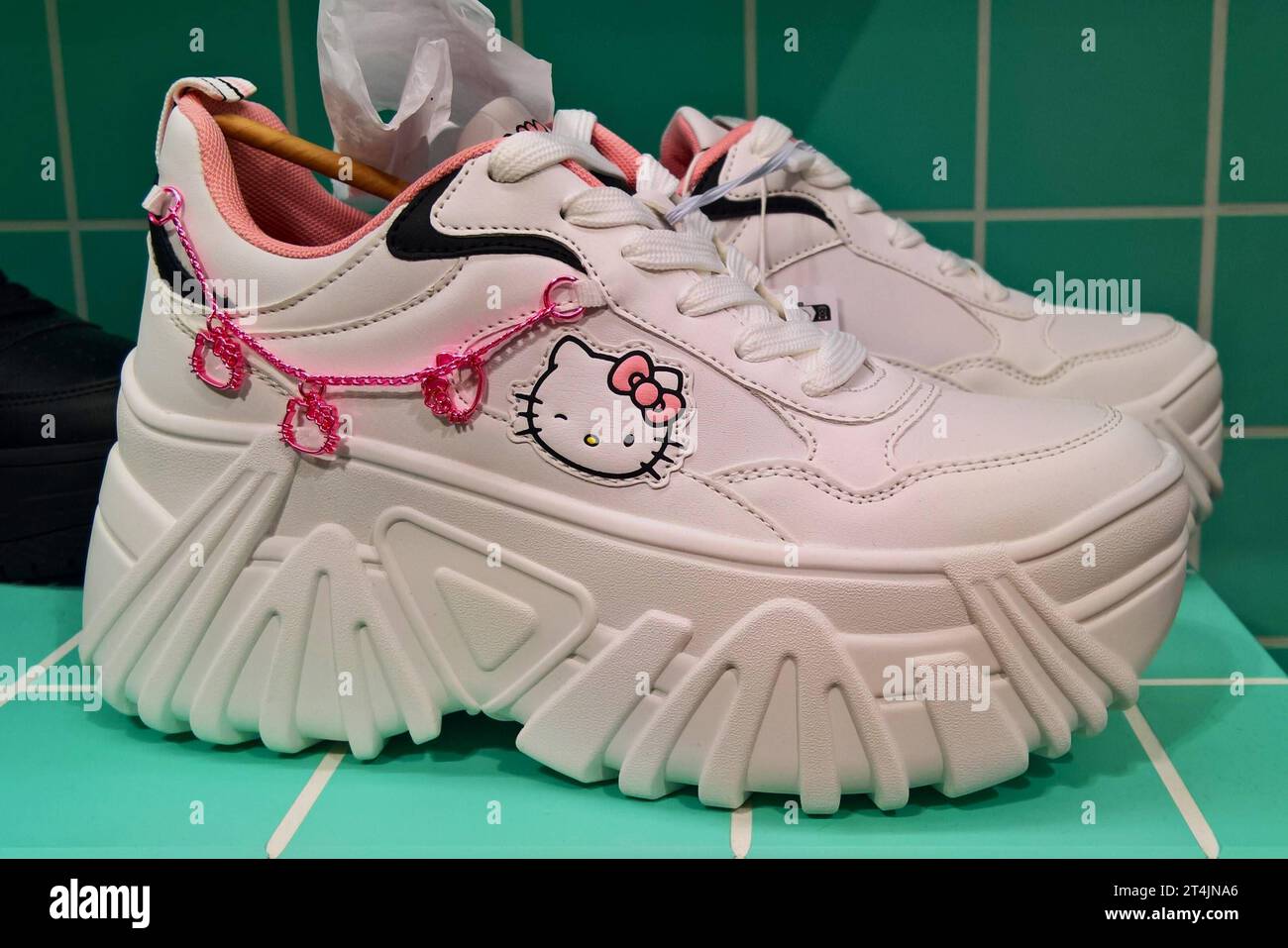 Hello kitty shoes hi res stock photography and images Alamy