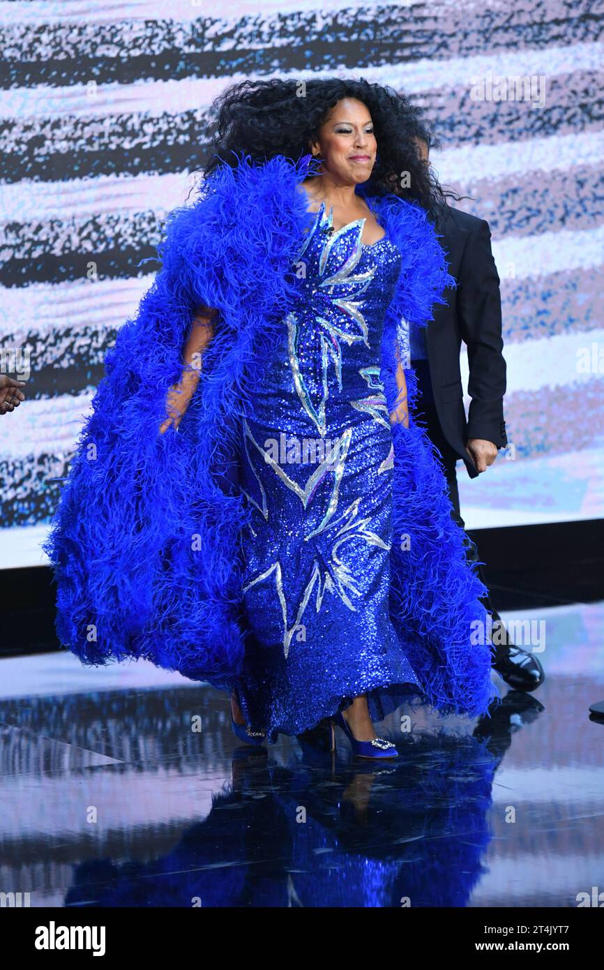 princess polly baby blue dress Diana Ross Stuns In New Saint Laurent Campaign | News main image 0