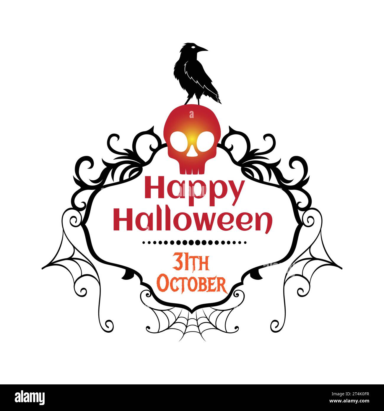 31st october happy halloween tshirt design Vector Image Stock Vector