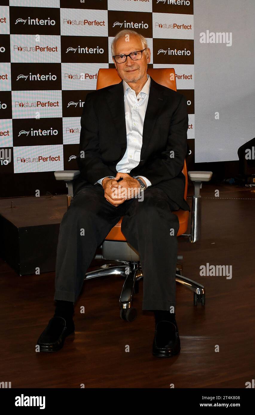 Mumbai, India. 31st Oct, 2023. Jamshyd N Godrej, Managing Director and