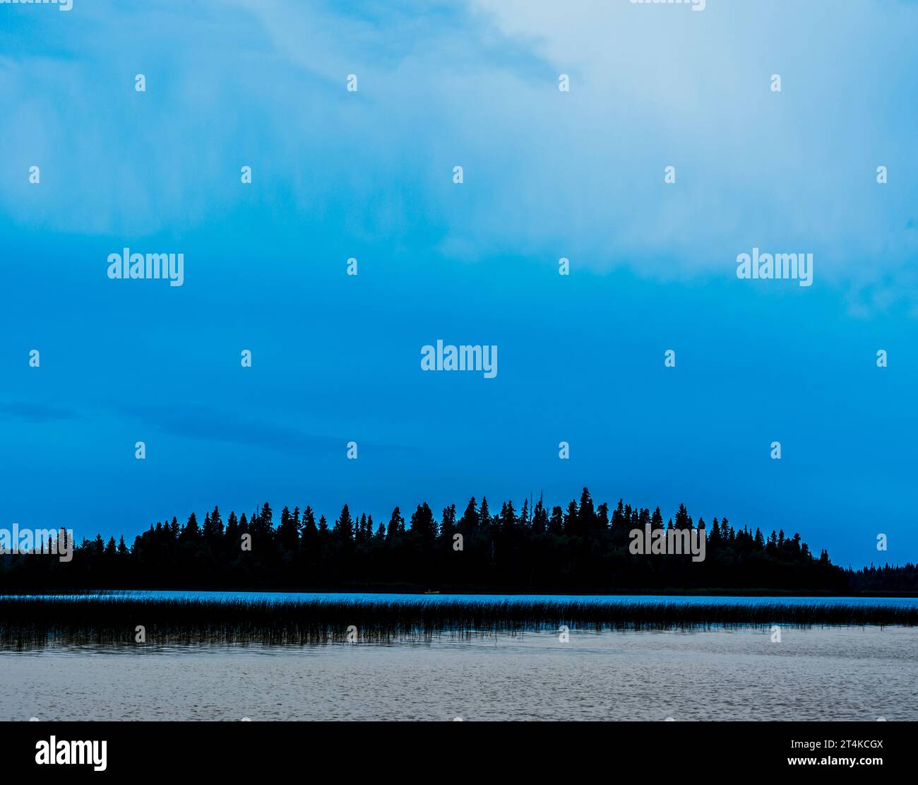 Candle Lake Saskatchewan, Waskateena Stock Photo Alamy