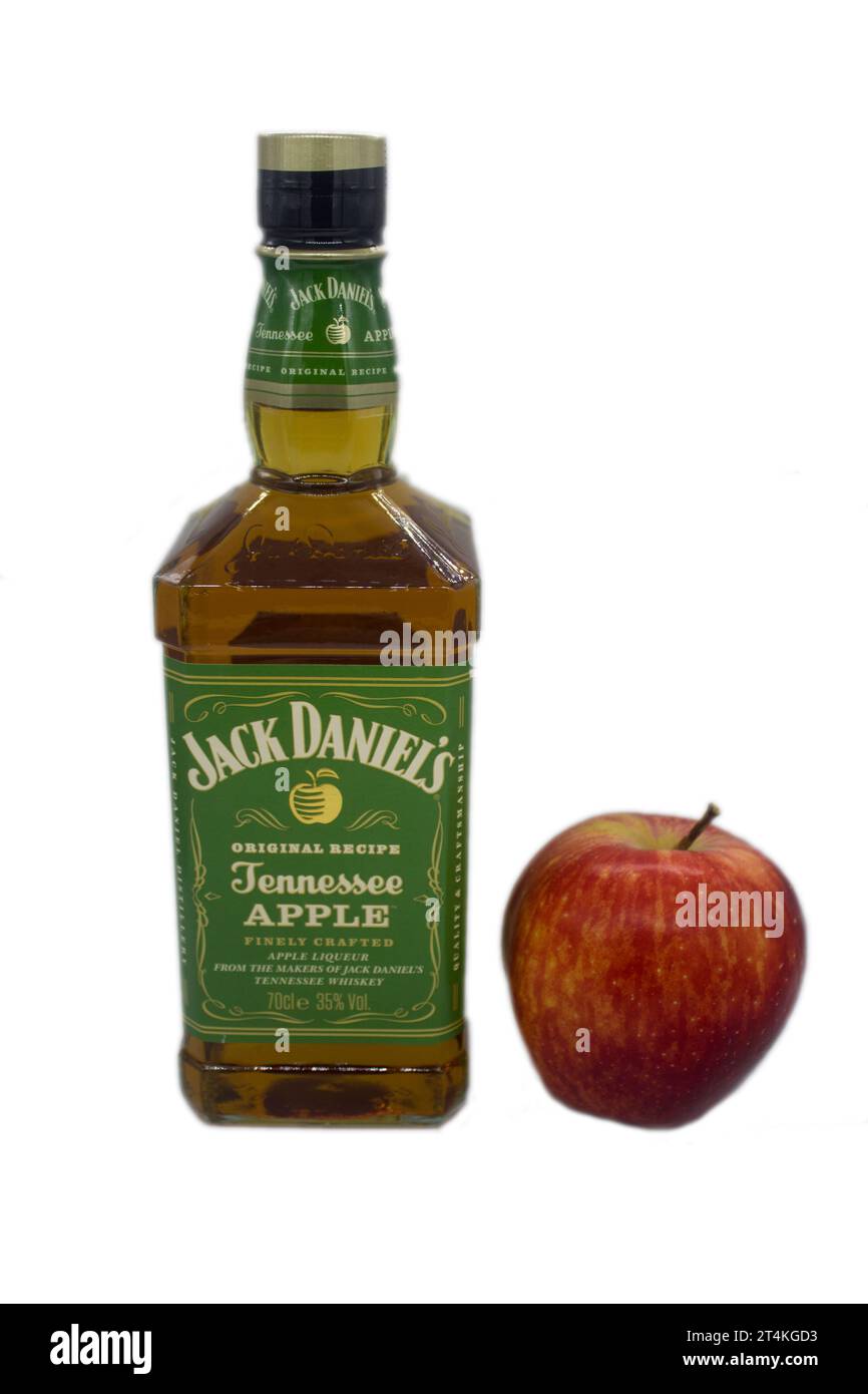 Jack Daniels apple Bourbon Stock Photo Alamy