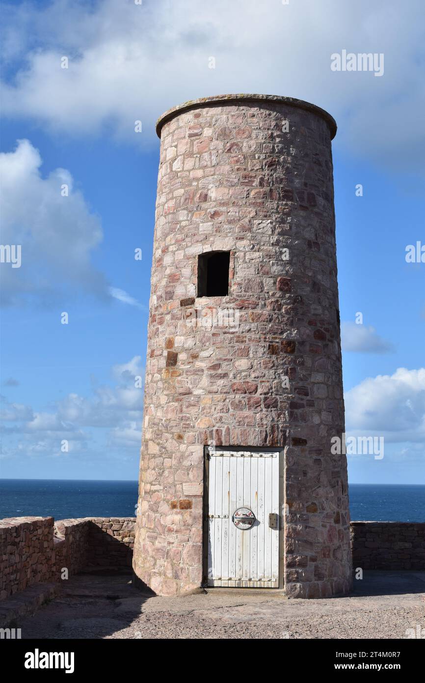 ancien phare du cap fréhel Stock Photo