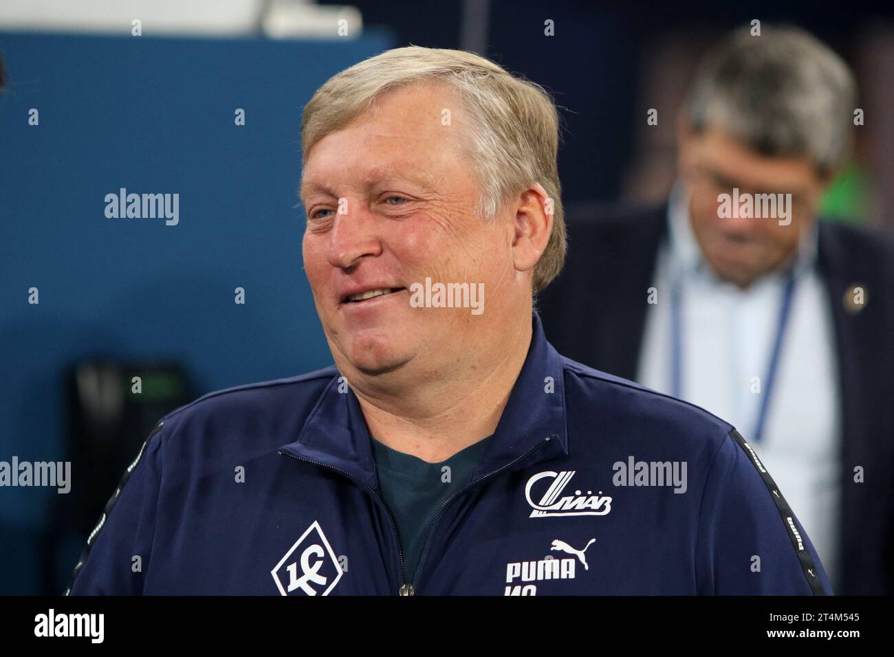 Saint Petersburg, Russia. 31st Oct, 2023. Igor Osinkin, head coach of ...