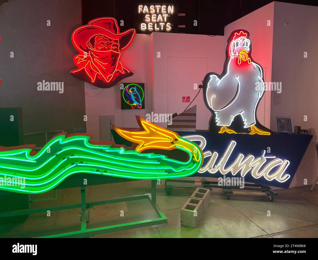 Museum of Neon Art, Glendale, California, USA Stock Photo Alamy