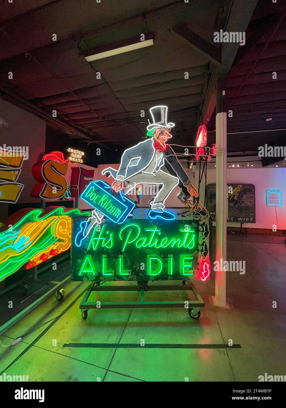 Museum of Neon Art, Glendale, California Stock Photo Alamy