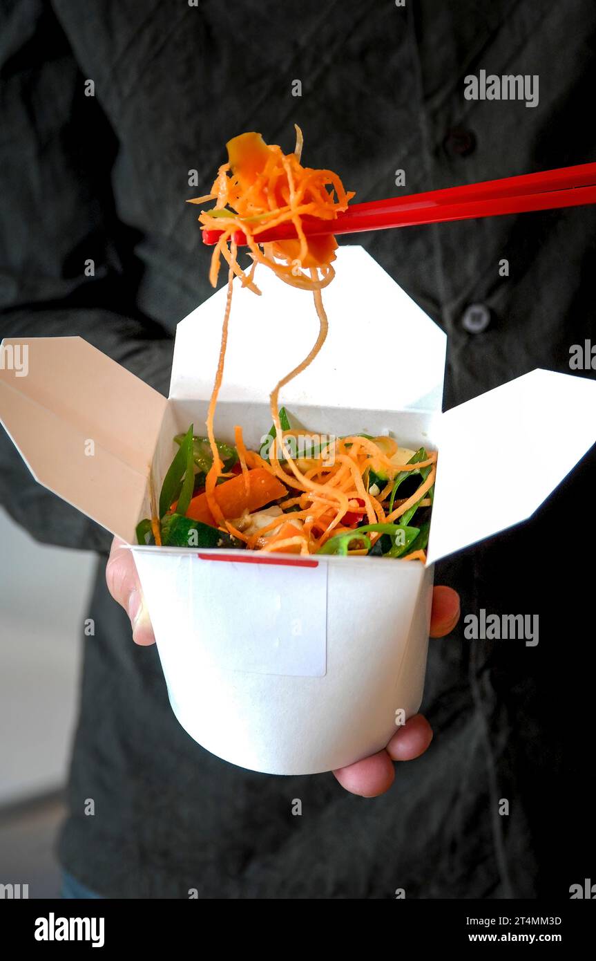 Asian food box hi-res stock photography and images - Alamy