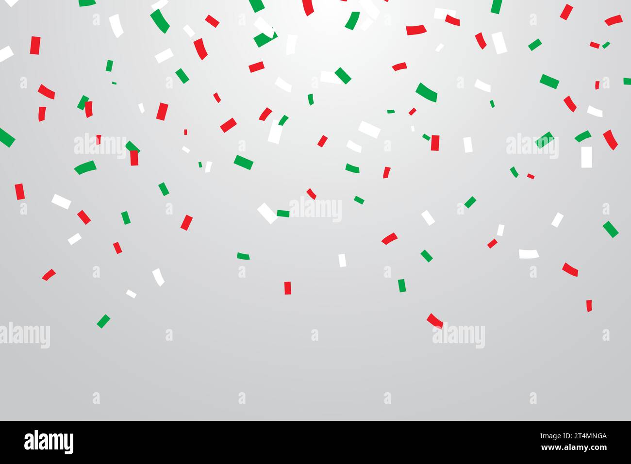 Falling Paper Confetti Festive Celebration Background Stock Vector