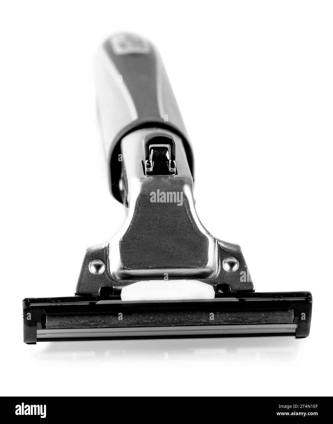 New razor blades isolated on a white background Stock Photo - Alamy