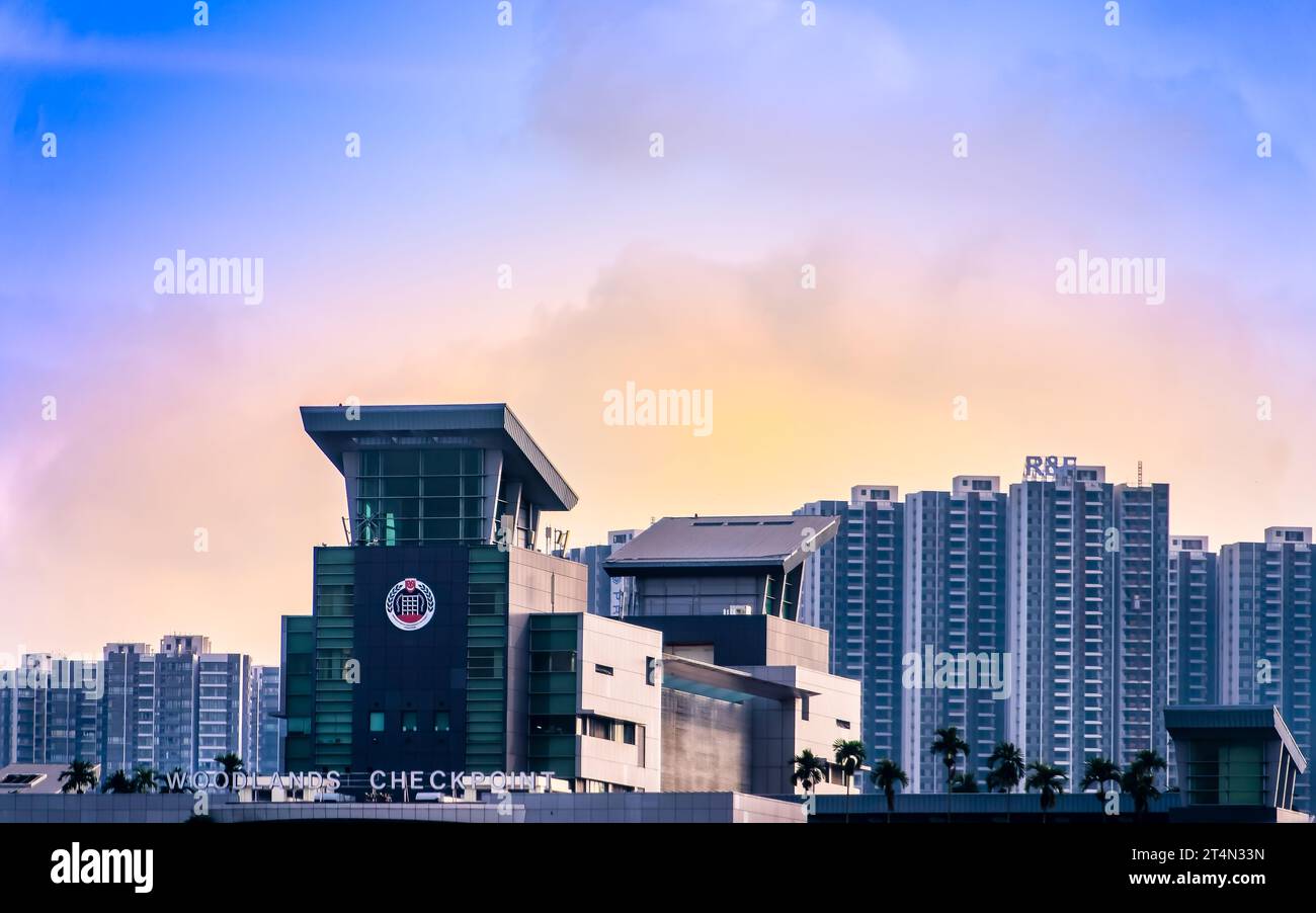 Woodlands Checkpoint is one of Singapore's two land border checkpoints
