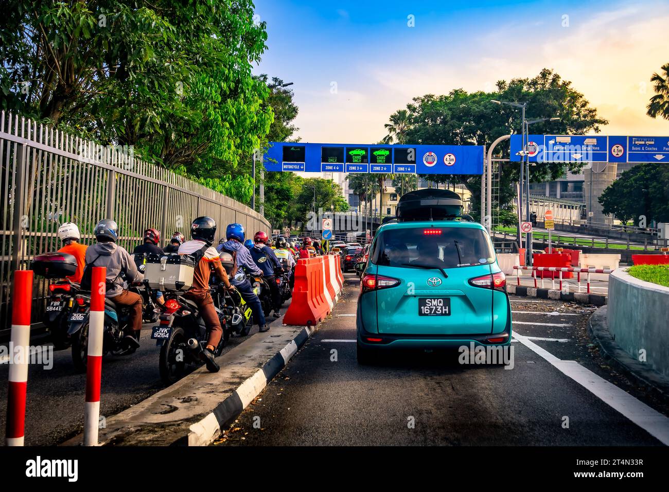 Woodlands Checkpoint is one of Singapore's two land border checkpoints