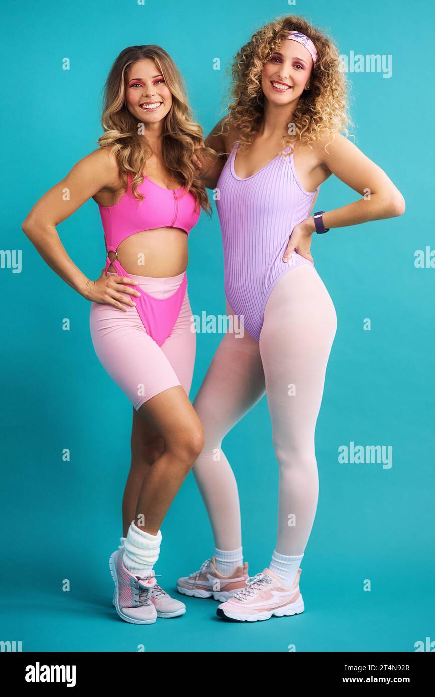 80s workout fashion hi-res stock photography and images - Alamy