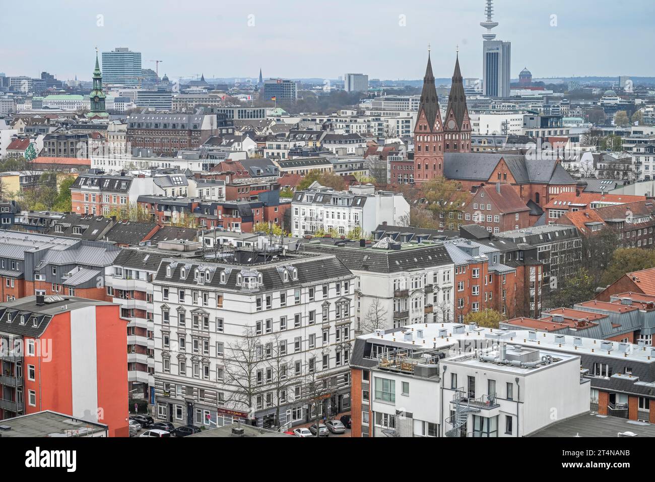 Stadtteil St. Hamburg, Deutschland Stock Photo Alamy
