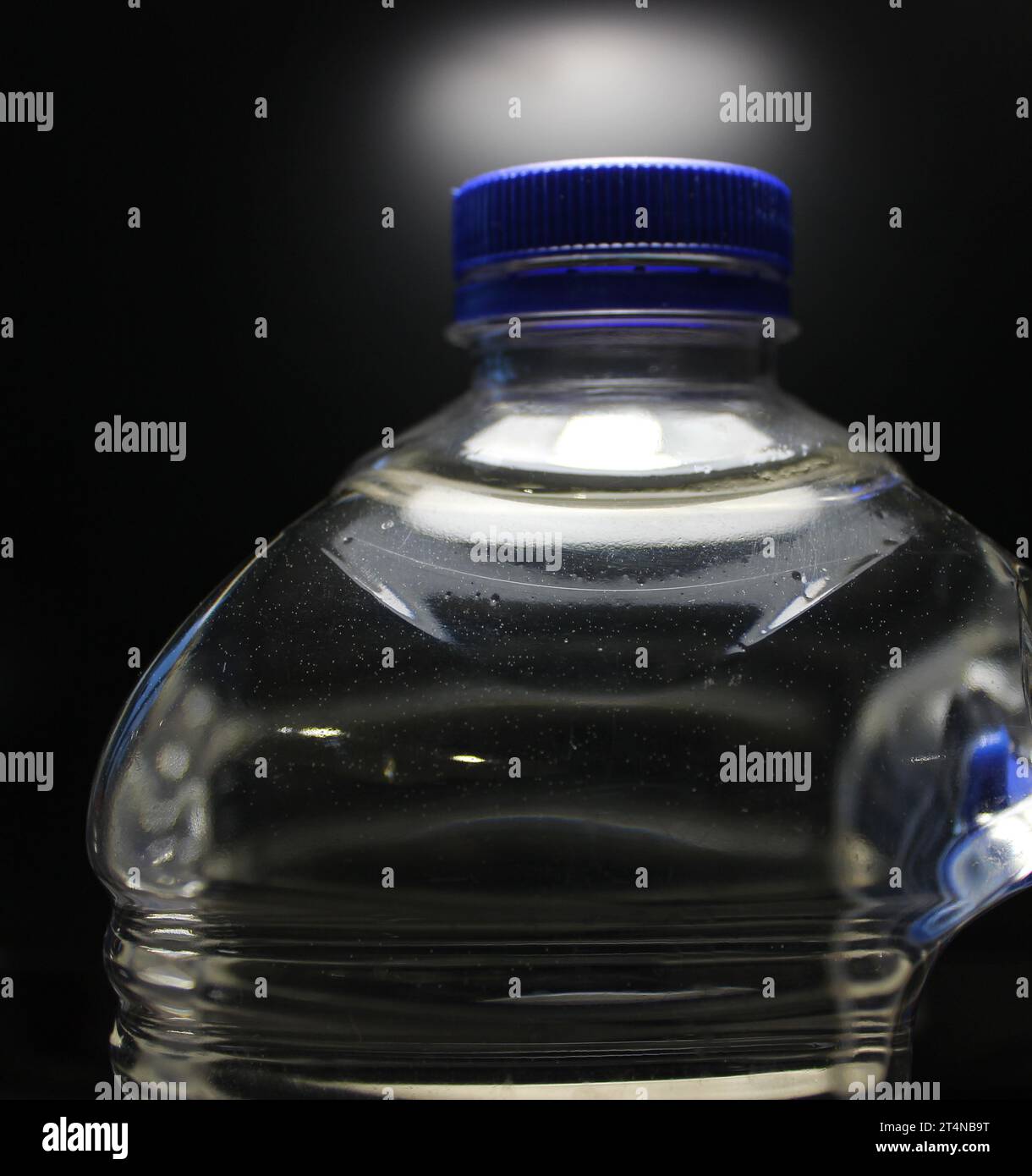 https://c8.alamy.com/comp/2T4NB9T/the-blue-cap-tightly-closes-the-neck-of-the-purified-water-bottle-2T4NB9T.jpg