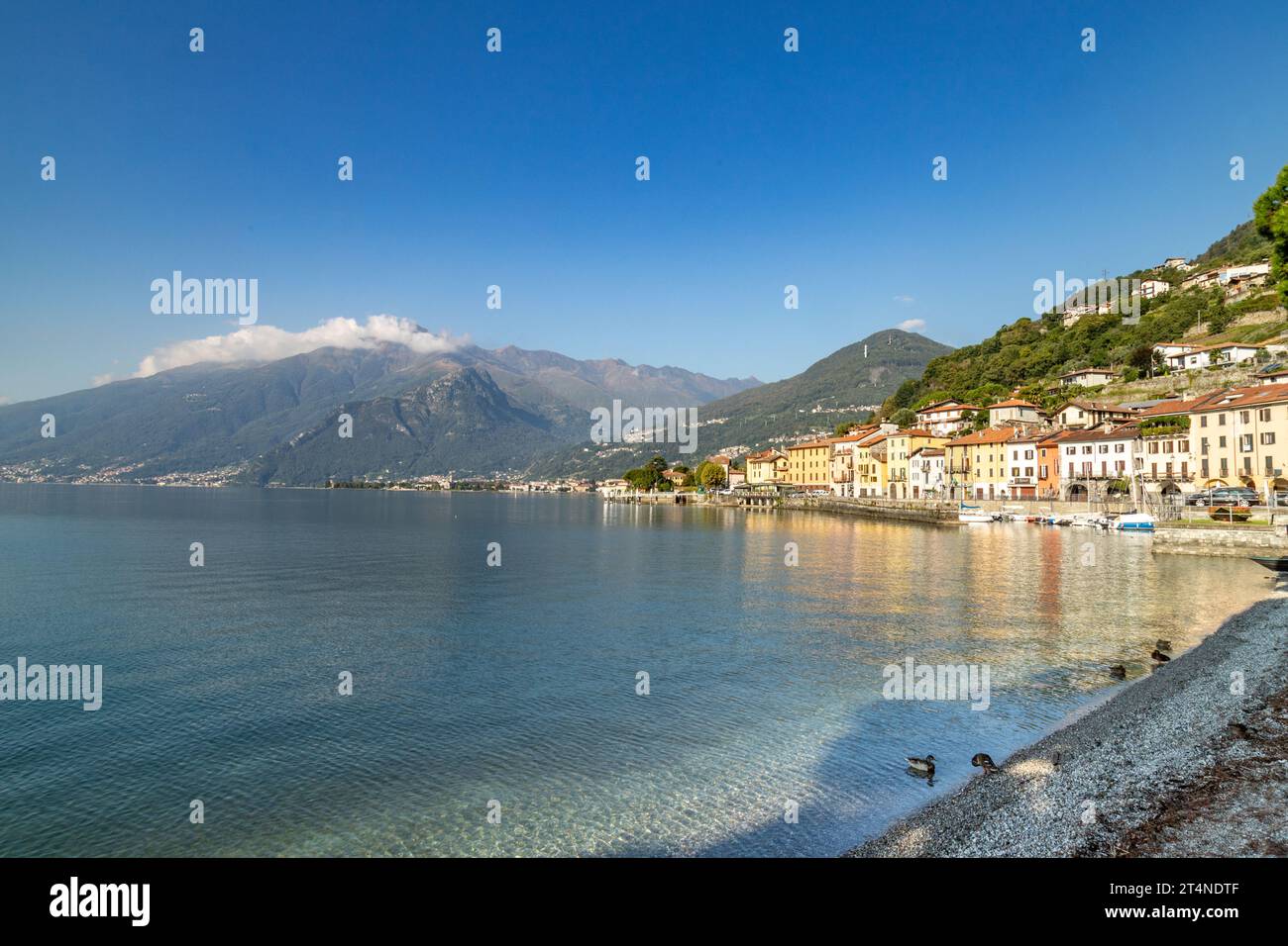 Lake Como Landscape Stock Photo
