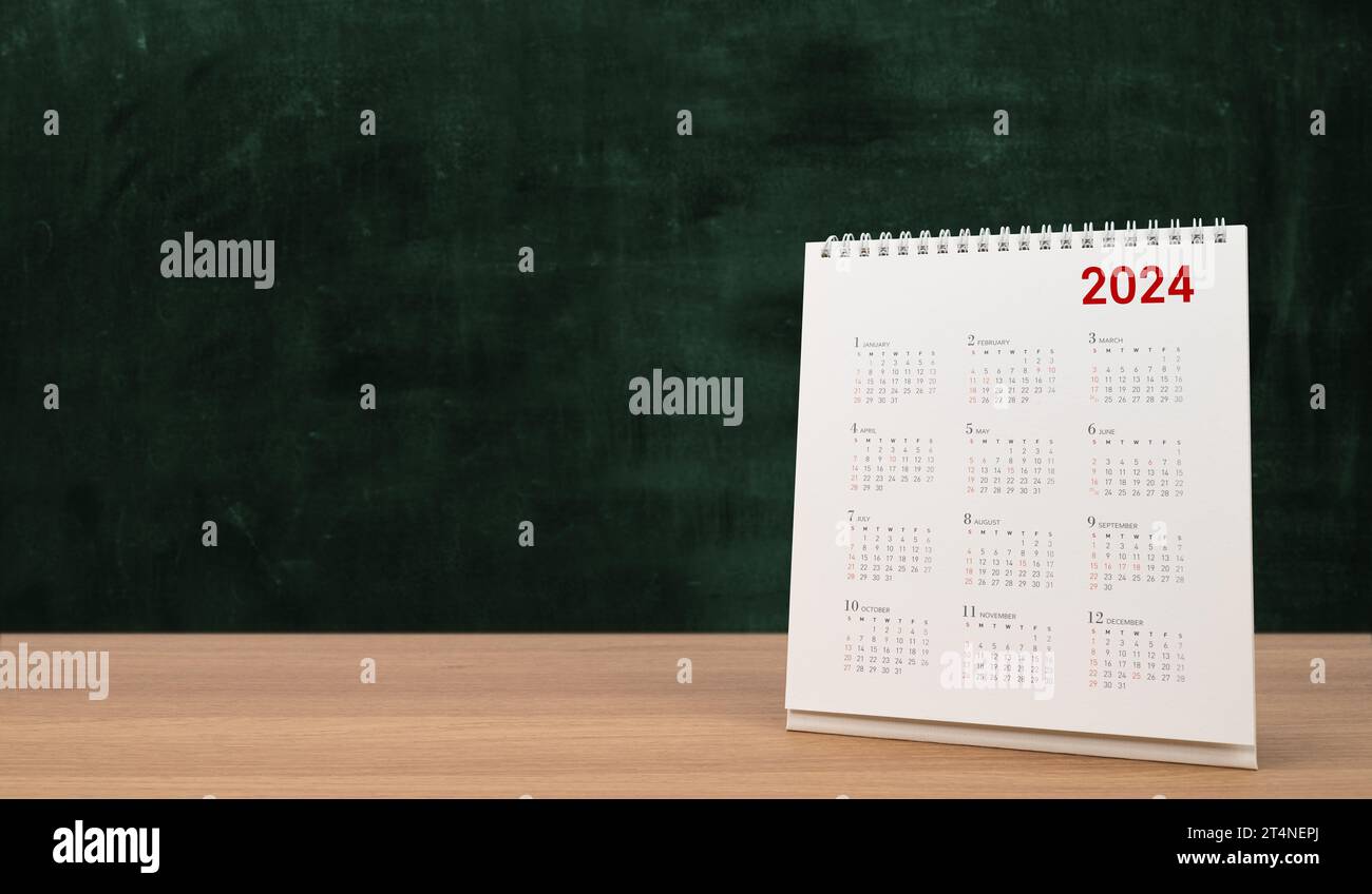 Calendar 2024 hi-res stock photography and images - Alamy