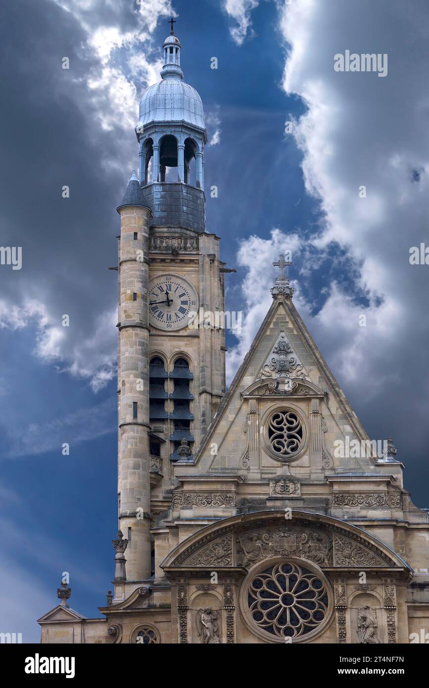 Chapel of the Sorbonne, early 17th century, Paris, France Stock Photo