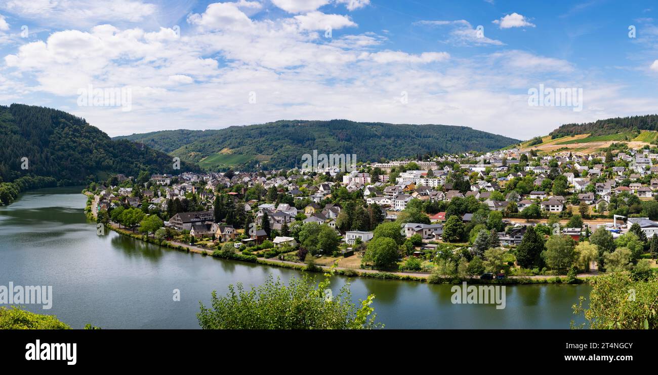 Traben-Trarbach, Traben district, Moselle, Bernkastel-Wittlich district, Rhineland-Palatinate, Germany Stock Photo