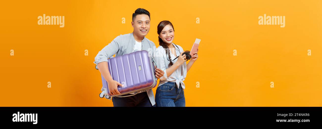 Family vacation banner hi-res stock photography and images - Alamy