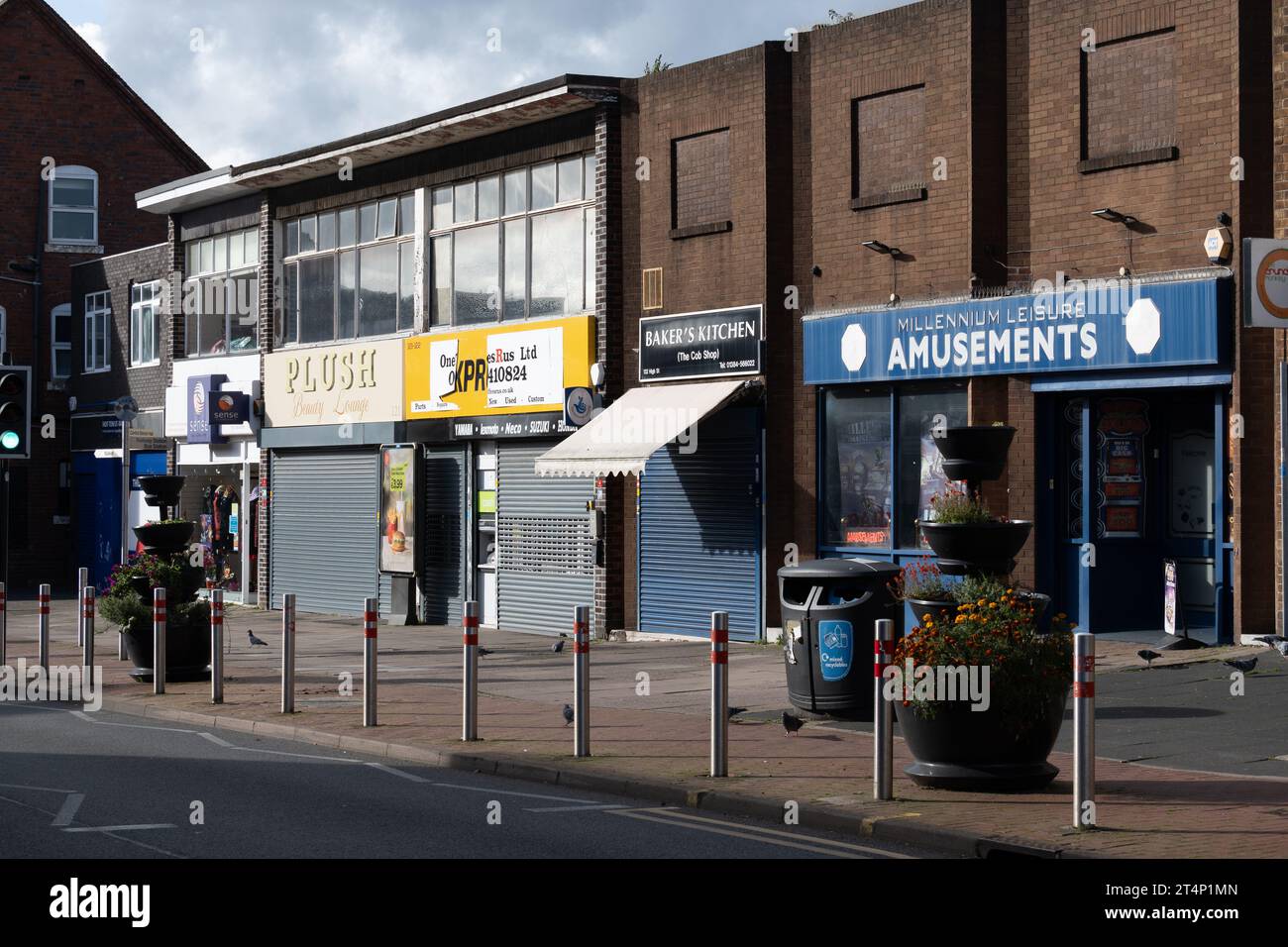 High Street, Cradley Heath, West Midlands, England, UK Stock Photo Alamy